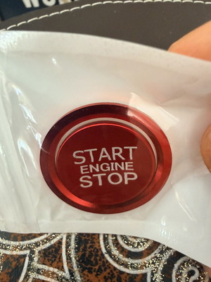 Start Stop sticker for Audi