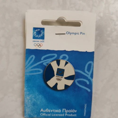 Olympic Pin Athens 2004 New Collectible Badge