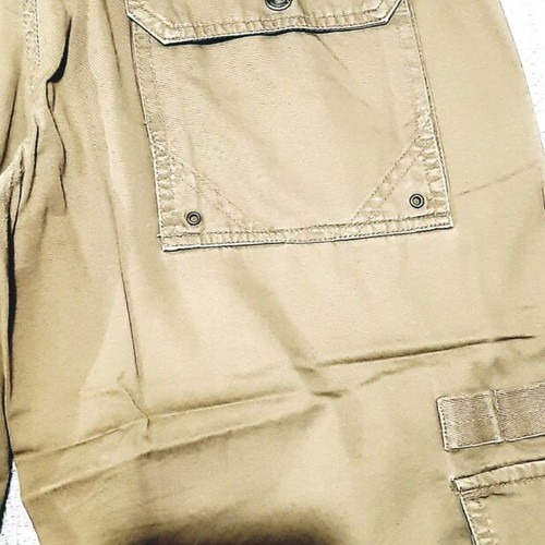 Zara cargo pants XLarge 42 cotton khaki like new