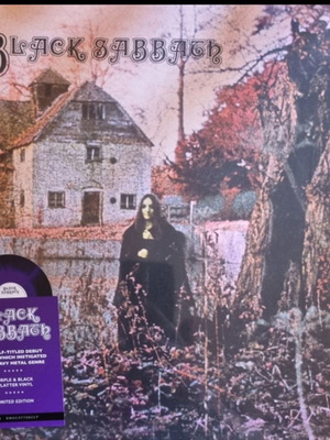 Black Sabbath self-titled record new, anniversary edition