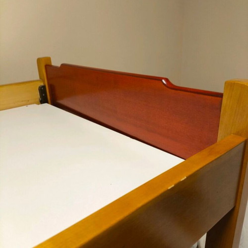 Wooden bunk bed used, double arrangement, sturdy solid wood