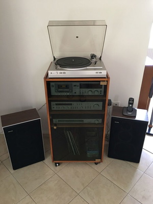 Technics SU-Z22 amplifier and Dual CS 607 turntable like new