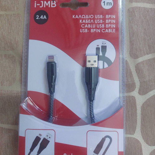 i-JMB USB to Lightning 8pin Cable 1m 2.4A