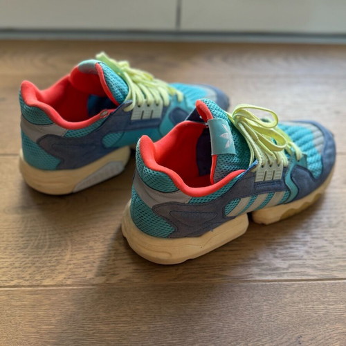 adidas gazelle silver green womens Adidas Zx Flux Torsion Running Shoes Rainbow S77907 Size 5