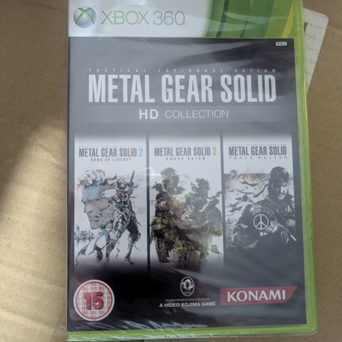 Metal Gear Solid HD Collection Xbox 360 new