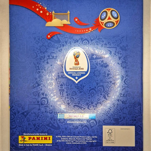 Panini Album FIFA World Cup Russia 2018 new