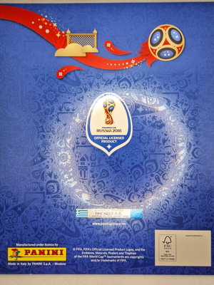 Panini Album FIFA World Cup Russia 2018 new
