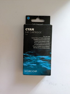 Canon PIXMA Cyan Ink Cartridge U-CLIC8-CHIP