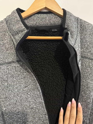 Jacket with wool lining like new, size Large