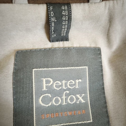Men's spring jacket Peter Cofox like new, gray, size 48