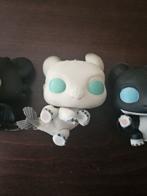 How to Train Your Dragon Funko Pops употребявани, комплект от три