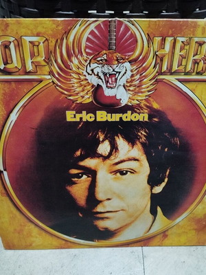 Eric Burdon Pop Heroes vinyl record used, rock