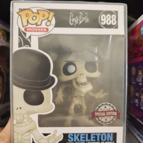 Funko Pop Corpse Bride Skeleton new with protector
