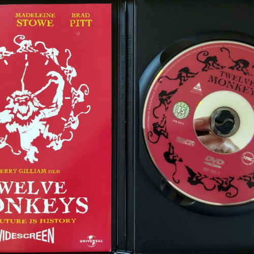 Twelve Monkeys DVD like new without Greek subtitles