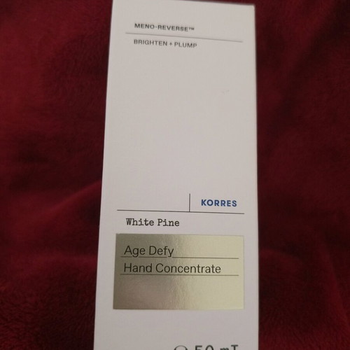 Korres White Pine Age Defy Hand Cream 50 mL new