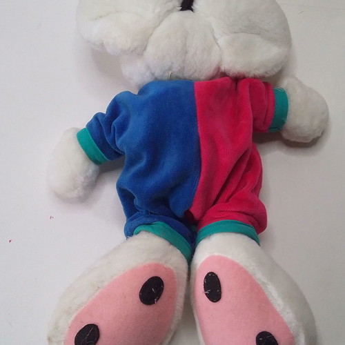 Plush Mouse Diddl Thomas Goletz used, height 33 cm