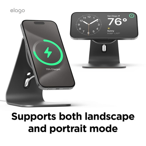Elago MS4 Charging Stand for MagSafe like new, compatible with iPhone