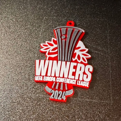 Europa Conference League Olympiakos 2024 commemorative keychain new