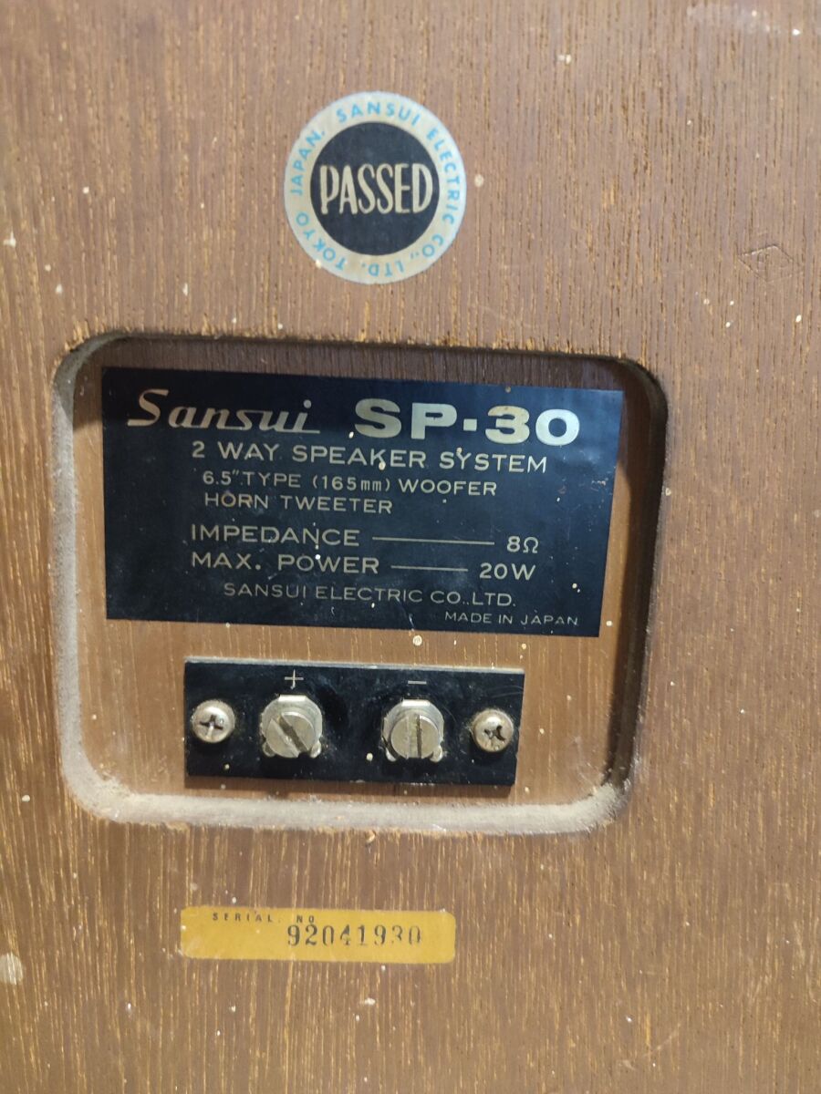 Sansui Sp-30 speakers used, functional… - € 120,00 - Vendora.cy