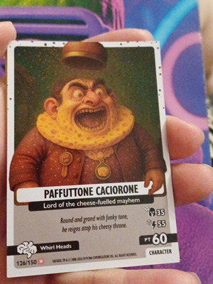 Italian Brainrot Cosmic Hallucination Card new, 126/150