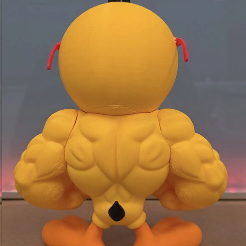 Tweety The Gym Bird figure 22cm height new