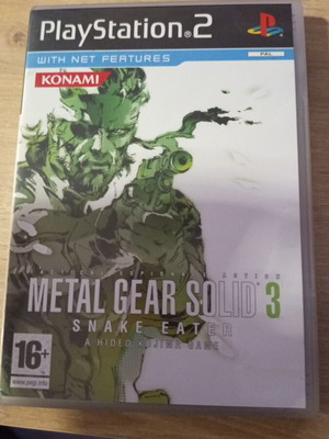Metal Gear Solid 3 PlayStation 2 game used, adventure