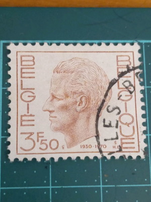 Belgium stamp 1970 40th anniversary of King Baudouin birth like new