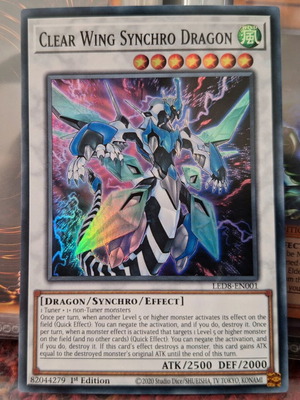 Clear Wing Synchro Dragon Super Rare mint