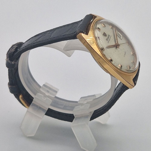 Nivada Compensamatic 17 Rubis manual-wind watch used, vintage style