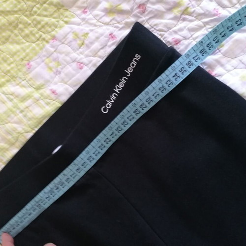 Calvin Klein jeans pants size M new, black with front slit