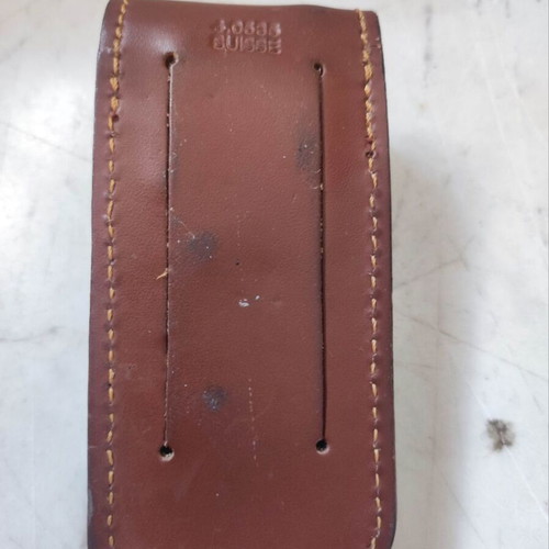 Victorinox Champ multitool knife used with leather case