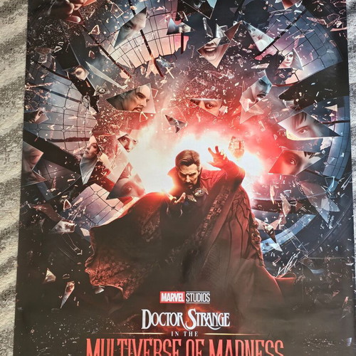 Doctor Strange Multiverse of Madness Cinema Poster used