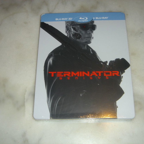 Steelbook Terminator: Genisys Blu-Ray 3D καινούργιο, ελληνική έκδοση