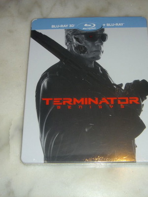 Steelbook Terminator: Genisys Blu-Ray 3D καινούργιο, ελληνική έκδοση