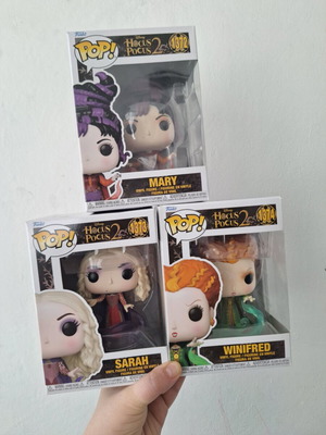 Funko POP Disney Hocus Pocus 2 vinyl figures set of 3: Winnifred, Sarah, Mary