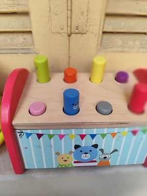 Wooden toy for babies and more used