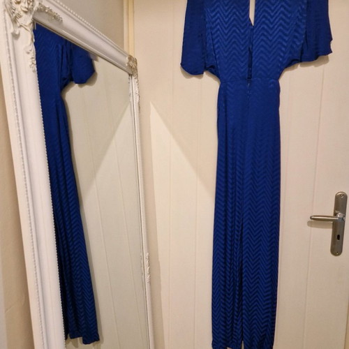 Zara blue one-piece small like new