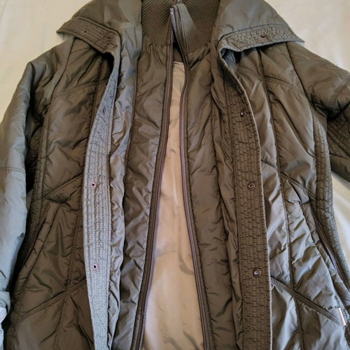 O'Neill women's jacket used, size S-M, green