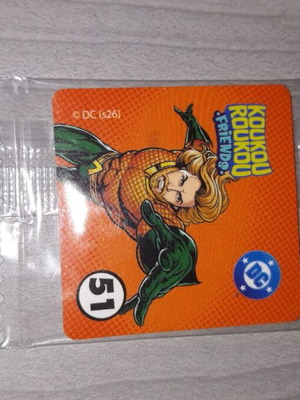 Koukouroukou DC #51 αυτοκόλλητο Aquaman