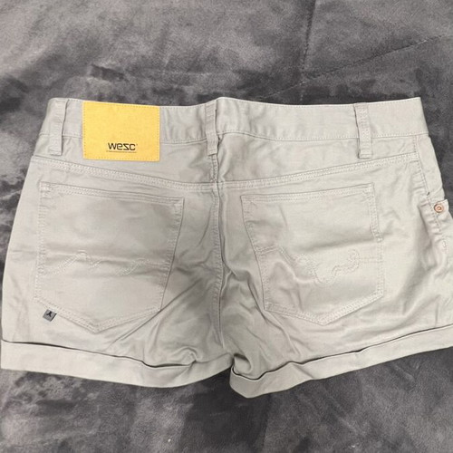 WESC shorts like new, gray denim, size S