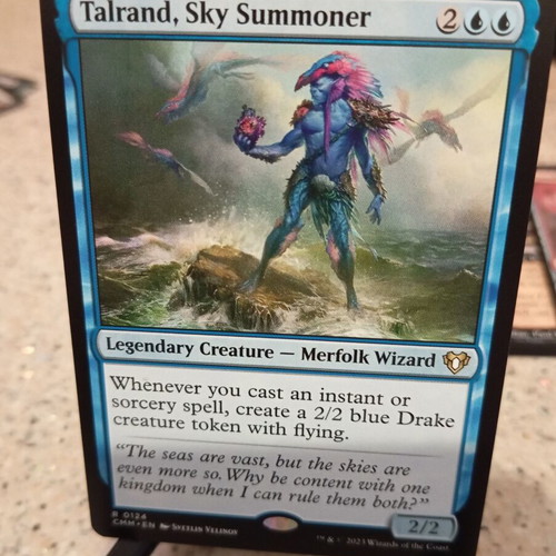 Magic the gathering Talrand, Sky Summoner Commander Masters