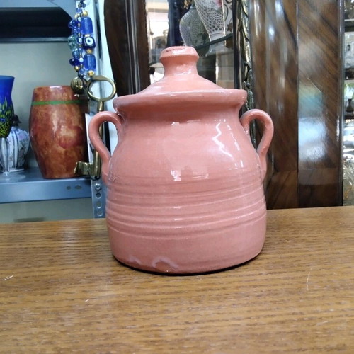 Clay Fireproof Cooking Pot Like New 16x15x11 cm