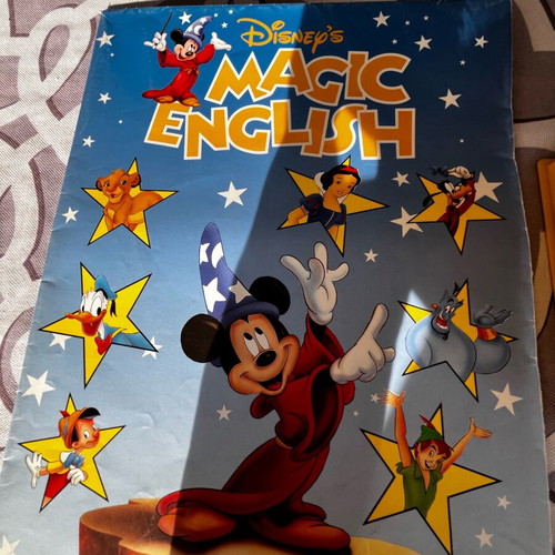 Magic English video cassettes used, collection of 10 with booklets