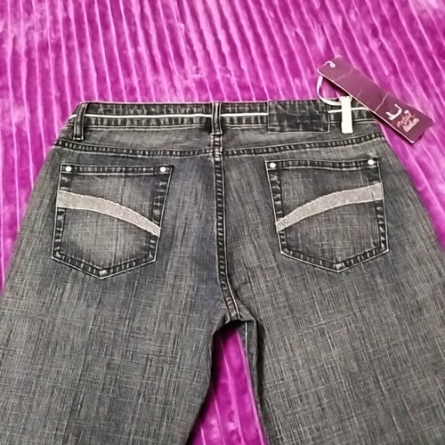 Denim jeans dark blue new, size S–M
