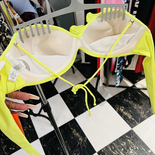 Med Bikini Top 85B New Yellow