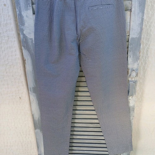 Striped elastic pants Mango like new