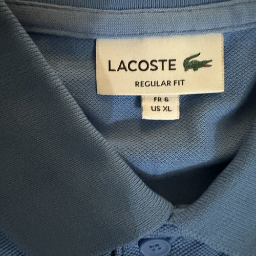 Lacoste polo shirt, blue, size XL