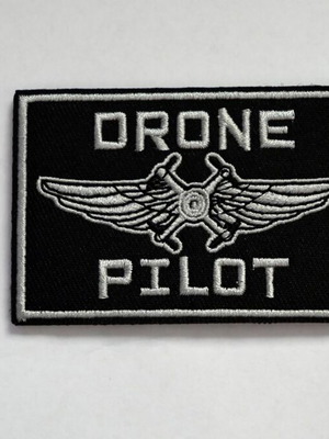 Drone Pilot Embroidered Patch New