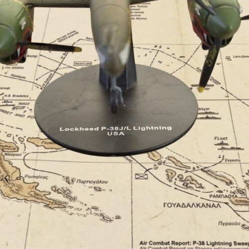 Lockheed P-38 Lightning 1:72 Die-Cast Model Like New