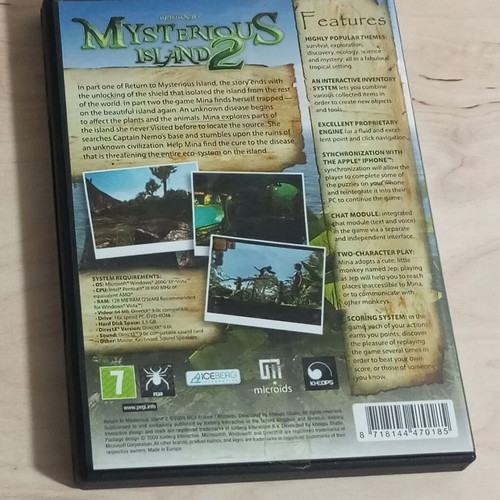 Return to Mysterious Island 2 used PC adventure game